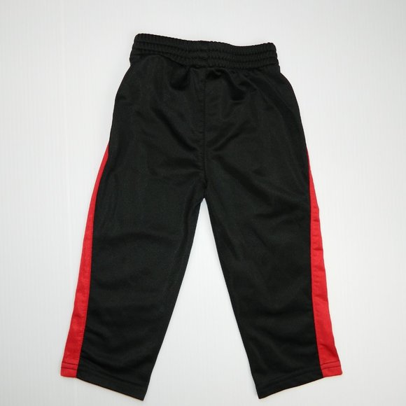 Puma Boys 18 months Black Red Track Pant - Picture 4 of 7